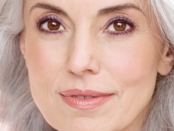 older woman full face