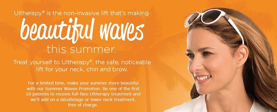 Ultherapy Summer Waves Ad