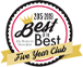 Best of the Best Five Year Club